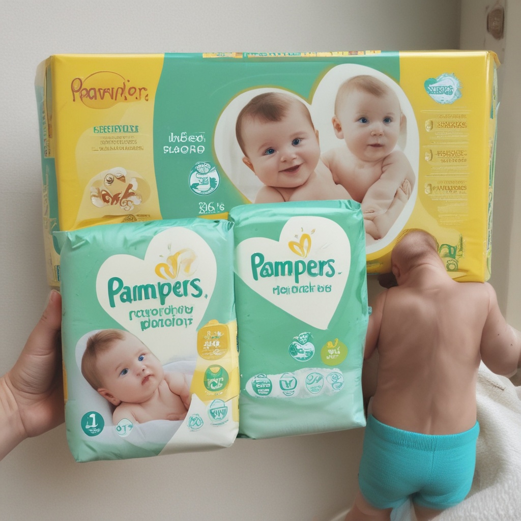 Pampers pack of two